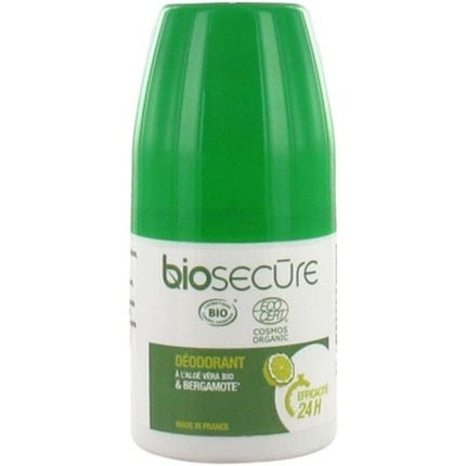 Biosecure Alum Stone Deodorant with Aloe Vera and Bergamot 50ml - Maison des fragrances