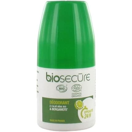 Biosecure Alum Stone Deodorant with Aloe Vera and Bergamot 50ml - Maison des fragrances