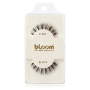Bloom Natural False Eyelashes No. 415 (Black) - 1 cm - Maison des fragrances