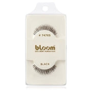 Bloom Natural False Eyelashes No. 747XS (Black) - 1 cm - Maison des fragrances