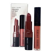 Bobbi Brown Crushed Lip Duo Telluride Deep Mauve and Free Spirit Lush Pink Beige - Maison des fragrances
