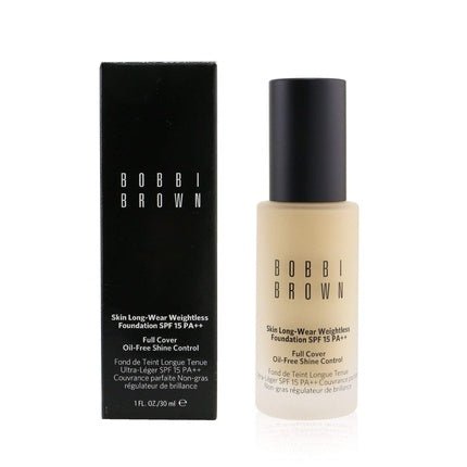 Bobbi Brown Skin Long - Wear Weightless Foundation SPF 15 Neutral Sand - Maison des fragrances