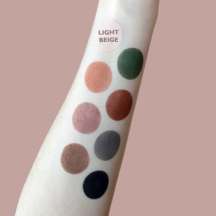 Boho Green Makeup Organic Mate Eye Shadow 2.5g 120 Light Beige - Maison des fragrances