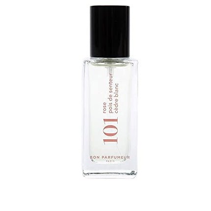 Bon Parfumeur Paris 101 Rose Sweet Pea White Cedar Eau de Parfum 15ml - Maison des fragrances