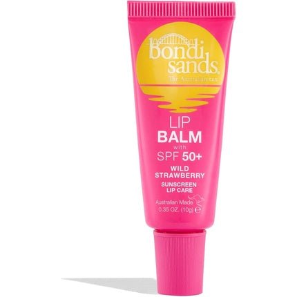 Bondi Sands Lip Balm SPF 50+ Wild Strawberry Moisturizing Lip Care with Sun Protection 10g - Maison des fragrances