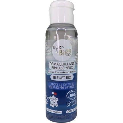 Born to Bio Cornflower Biphase Eye Forming Remover 100ml - Maison des fragrances