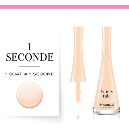 Bourjois 1 Seconde Nail Polish 9ml Fairy Tale - Maison des fragrances