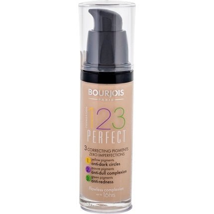 Bourjois - 123 Perfect Foundation - Makeup For Perfect Skin 30ml 52 Vanilla - Maison des fragrances
