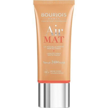 Bourjois Air Mat 24H Liquid Foundation High Coverage 5 Golden Beige 3ml - Maison des fragrances