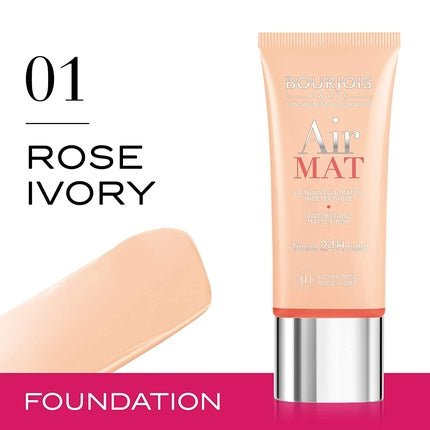 Bourjois Air Mat Foundation 01 Rose Ivory - Maison des fragrances