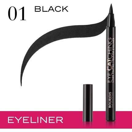Bourjois Eye Catching Felt - Tip Eyeliner 01 Black - Maison des fragrances