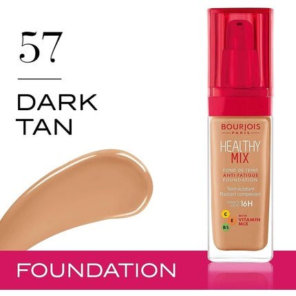 Bourjois Healthy Mix Foundation 57 Bronze 39ml For Women - Maison des fragrances