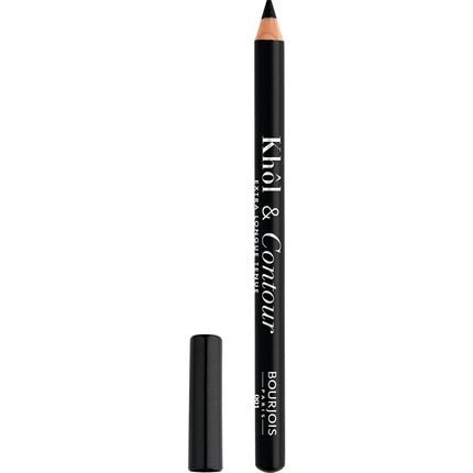 Bourjois Khol & Contour Eye Pencil Extra - Long Wear 001 Noir - Issime 1.2g - Maison des fragrances