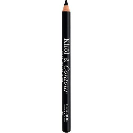 Bourjois Khol & Contour Eye Pencil Extra - Long Wear 001 Noir - Issime 1.2g - Maison des fragrances