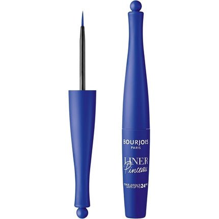 Bourjois Liquid Eyeliner Pinceau Waterproof with Long Lasting Precise 04 Blue Pop Art 1 Count - Maison des fragrances