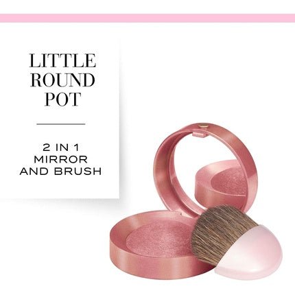 Bourjois Little Round Pot Blush 015 Rose Eclat 2.5g - Maison des fragrances