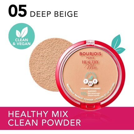 Bourjois Paris Healthy Mix Clean & Vegan Naturally Radiant Powder - Maison des fragrances