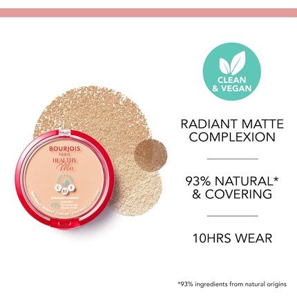 Bourjois Paris Healthy Mix Clean & Vegan Naturally Radiant Powder - Maison des fragrances