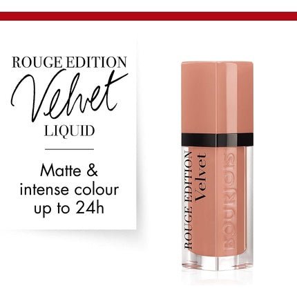 Bourjois Rouge Edition Velvet Liquid Lipstick 31 Floribeige Nudes 6.7ml - Maison des fragrances