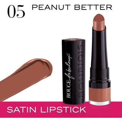 Bourjois Rouge Fabuleux Bullet Lipstick 005 Peanut Better 2.3g - Maison des fragrances