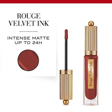 Bourjois Rouge Velvet Ink Lipgloss 26 Haute Chocolate - Maison des fragrances