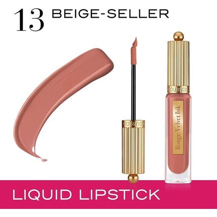 Bourjois Rouge Velvet Ink Liquid Lipstick 13 Beige Seller 3.5ml - Maison des fragrances