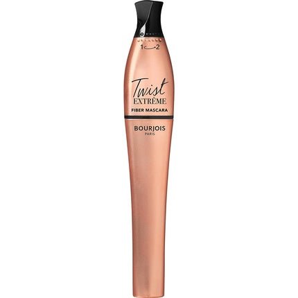 Bourjois Twist Extreme Fiber Mascara Lengthening Mascara 24 Black 8ml - Maison des fragrances