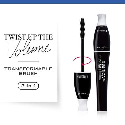Bourjois Twist Up The Volume Mascara 8ml 21 Black - Maison des fragrances