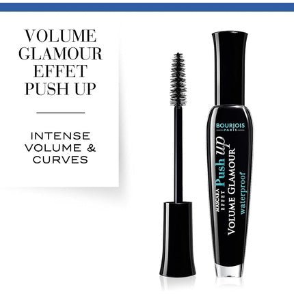 Bourjois Volume Glamour Push Up Mascara Black Waterproof 7ml - Maison des fragrances