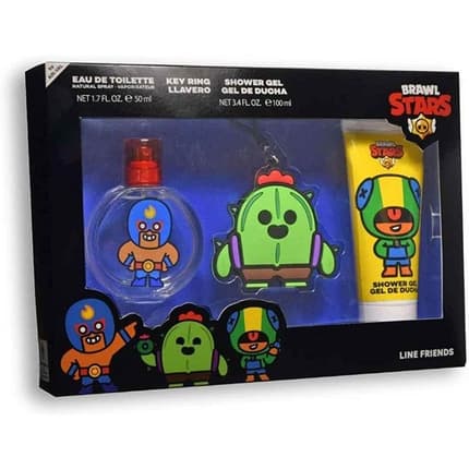 Brawl Stars Col 50 V Perfume for Kids with Gel and Keychain, White, Eau de Cologne (EDC) Mixte 1ml - Maison des fragrances