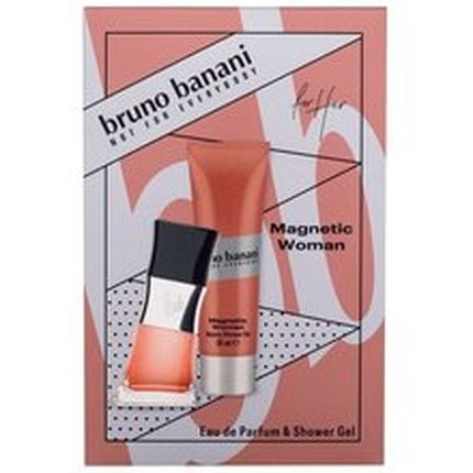 Bruno Banani Magnetic Woman Gift Set And Shower Gel Eau de Parfum 30ml pour femme - Maison des fragrances