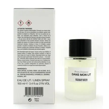 Bruno Jovanovic Dans Mon Lit Edition Frederic Malle 100ml - Maison des fragrances