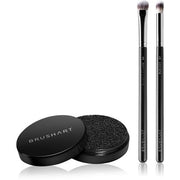 BrushArt Professional Eyeshadow Brush Set with Cleaning Sponge - Maison des fragrances