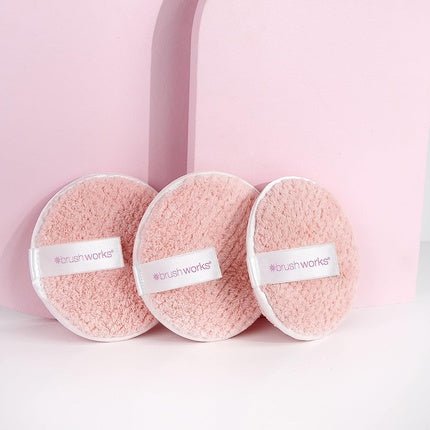 Brushworks HD Reusable Makeup Remover Pads - Pack of 3 - Maison des fragrances