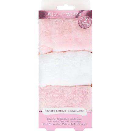 Brushworks Makeup Remover Cloths - Pack of 3 - Maison des fragrances
