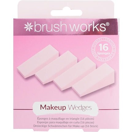 Brushworks Makeup Wedges 16 Pieces - Maison des fragrances