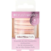 Brushworks Mini Pillow Puff Beauty Sponges - Pack of 6 - Maison des fragrances