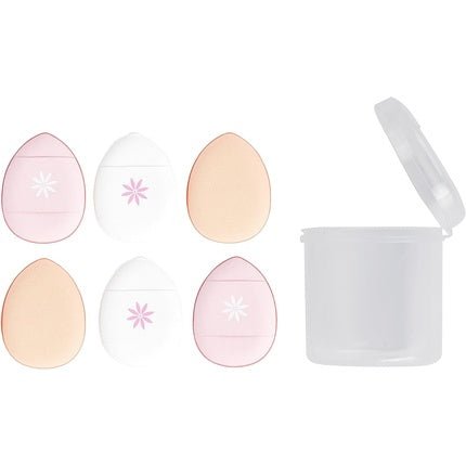 Brushworks Mini Pillow Puff Beauty Sponges - Pack of 6 - Maison des fragrances