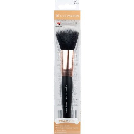 Brushworks Powder Brush Black and Gold - Maison des fragrances