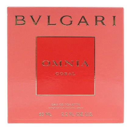 Bvlgari Omnia Coral Eau De Toilette Spray 2oz 65ml for Women - Maison des fragrances