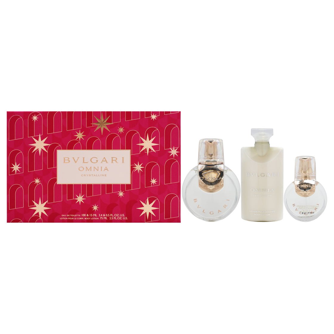 Bvlgari Omnia Crystalline Spring Edition + Body Lotion Eau de Toilette 100ml Unisexe - Maison des fragrances