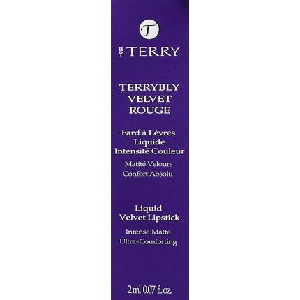 By Terry Terrybly Velvet Rouge Liquid Velvet N°8 Ingu Rouge Lipstick 0.07oz Orange - Maison des fragrances