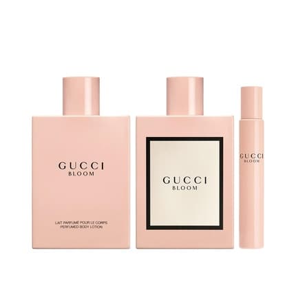 Gucci Bloom 3-Piece Set d Body Lotion Floral 2.38 Fl Oz Eau de Parfum for Women