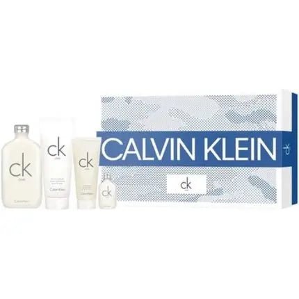 Calvin Klein Ck One + Body Lotion + Shower Gel + Mini Eau de Toilette 200ml Unisexe - Maison des fragrances