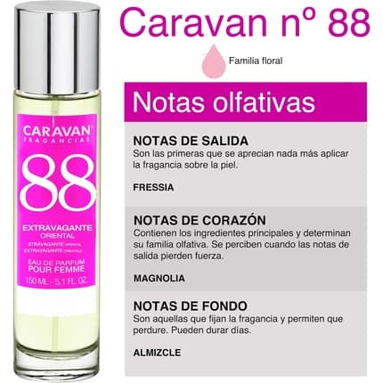 Caravan Fragrances Caravan 's Perfume No. 88 Eau de Parfum (EDP) Femme 150ml - Maison des fragrances