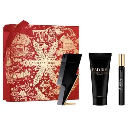 Carolina Herrera Bad Boy Gift Set Eau de Toilette 50ml Unisexe - Maison des fragrances