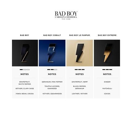 Carolina Herrera Bad Extreme 2pcs Gift Set S/Gel Coffret (Coffret) Homme 100ml - Maison des fragrances