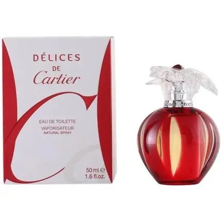 Cartier Delices de Eau de Toilette 50oz Unisexe - Maison des fragrances