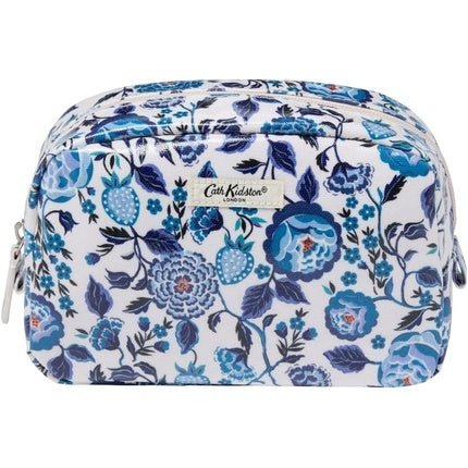 Cath Kidston Navy Carnation Print Large Makeup Bag - Maison des fragrances