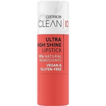 Catrice Clean ID Ultra High Shine Lipstick 3.5g No. 020 Quite Peachy Nude Nourishing Smoothing with Oils Shiny Vegan Perfume Free - Maison des fragrances